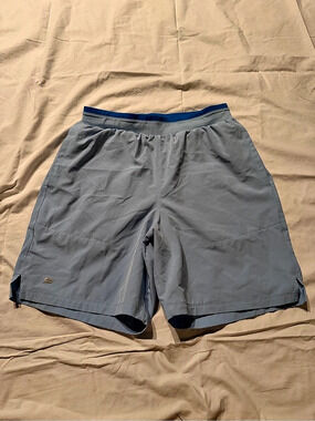 Fabletics Pace Breaker Short light blue Athletic Shorts